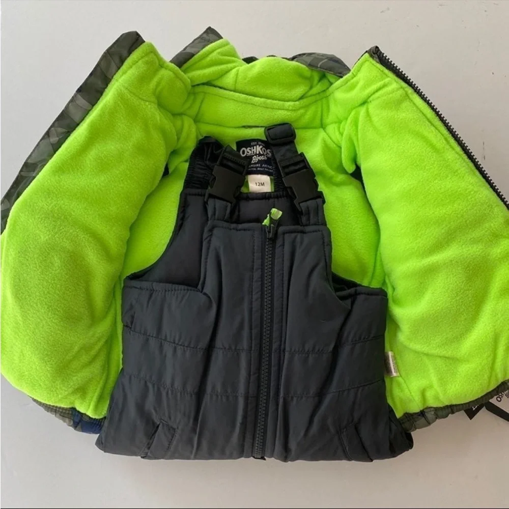 OshKosh B'gosh Camouflage Jacket And Pants Snow Outfit
